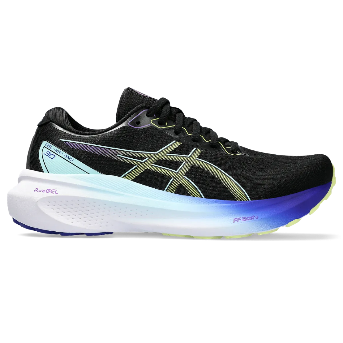 ZAPATILLAS RUNNING MUJER ASICS GELKAYANO 30 NEGRA