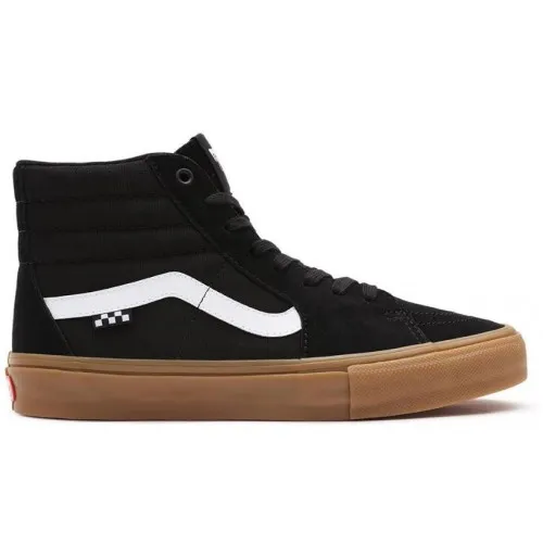 ZAPATILLAS VANS SKATE SK8HI BLACK GUM