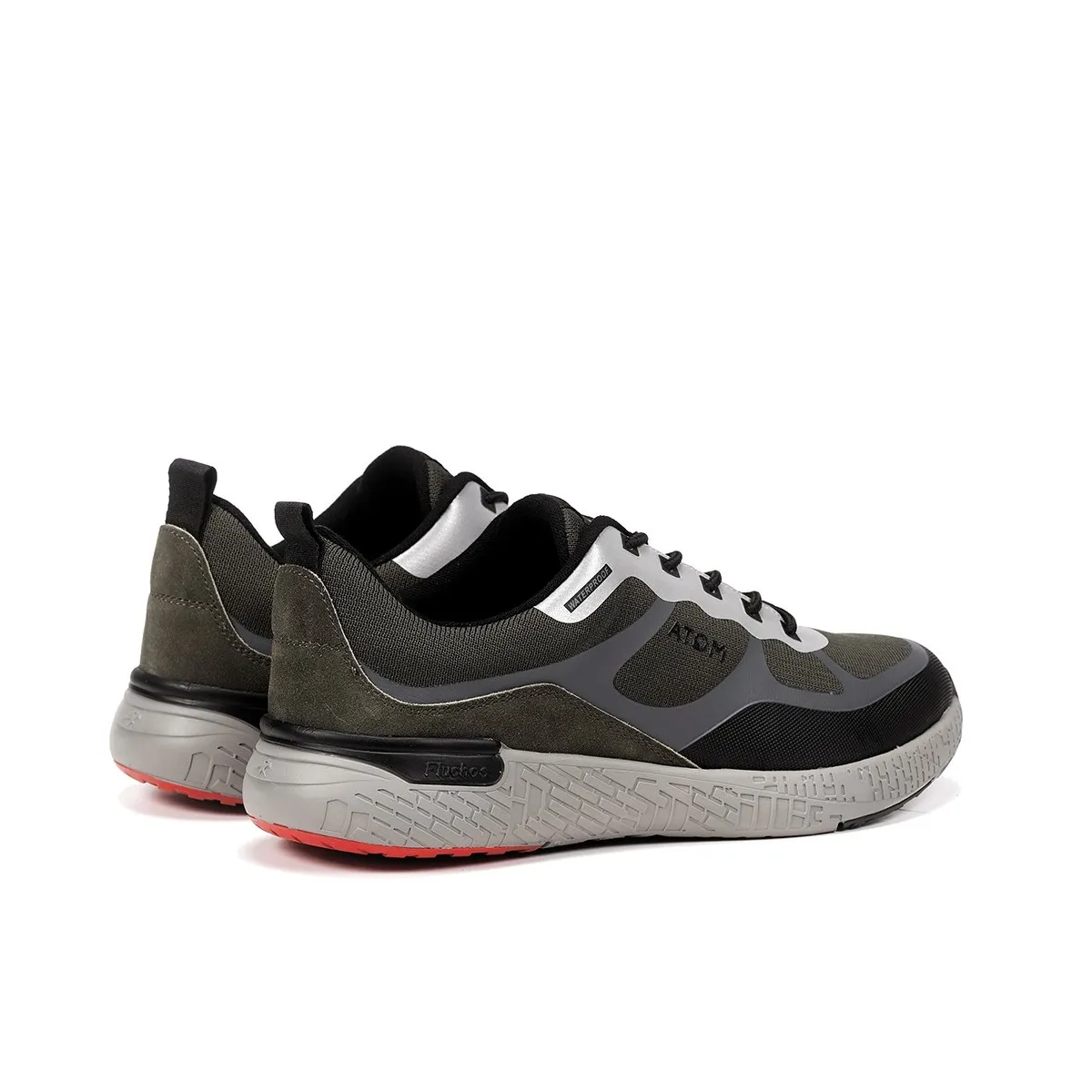 Zapatos Atom Gravity by Fluchos impermeable gris caqui F1389