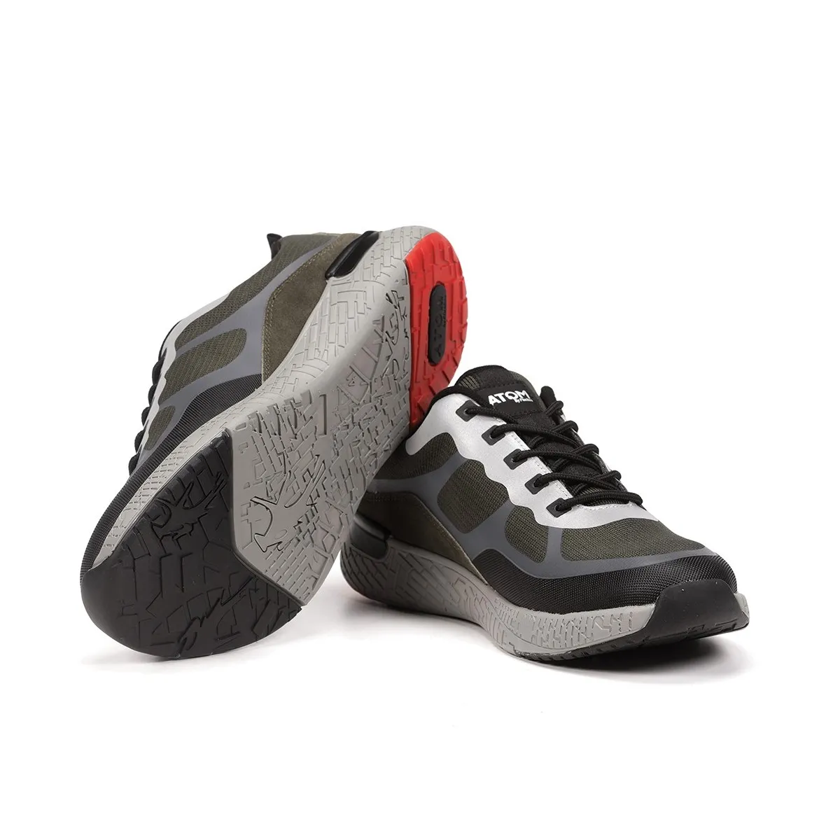 Zapatos Atom Gravity by Fluchos impermeable gris caqui F1389