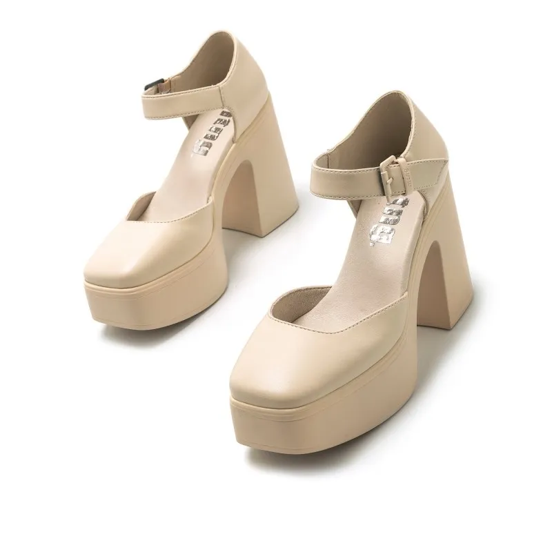 Zapatos Casual de Mujer MTNG IRON Beige 56563
