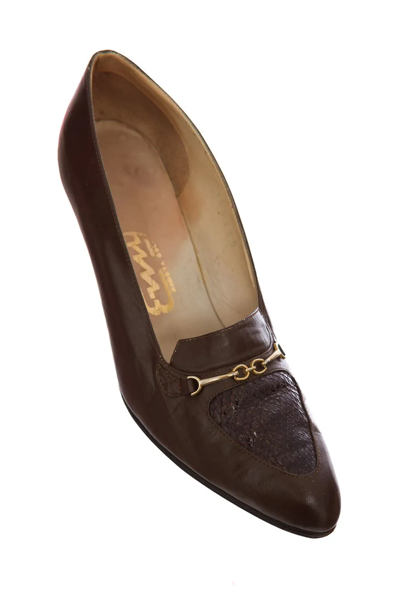 ZAPATOS COLOR CAFé  CLOSEANDO