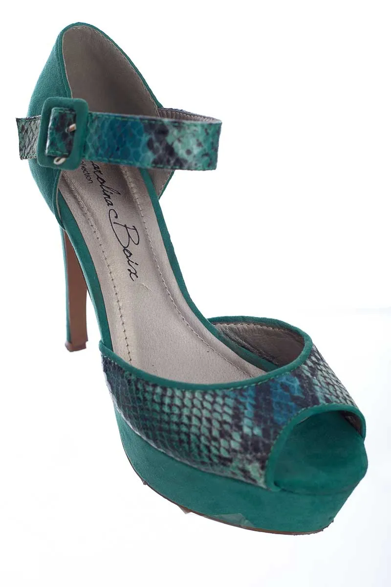 ZAPATOS COLOR VERDE  CAROLINA BOIX