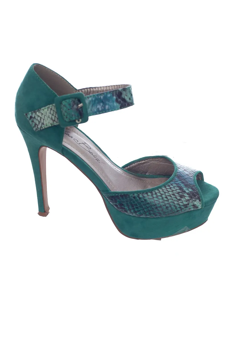 ZAPATOS COLOR VERDE  CAROLINA BOIX