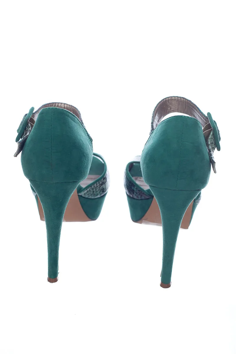 ZAPATOS COLOR VERDE  CAROLINA BOIX