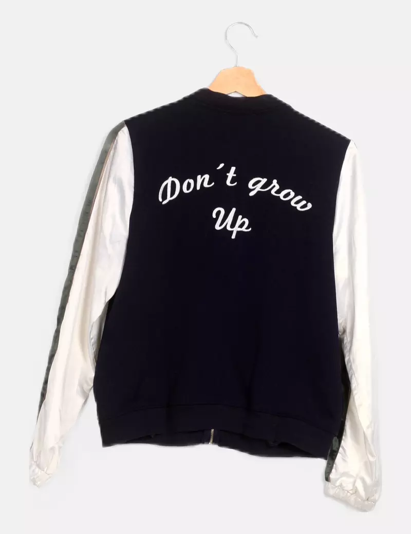 Zara Chaqueta multicolor punto