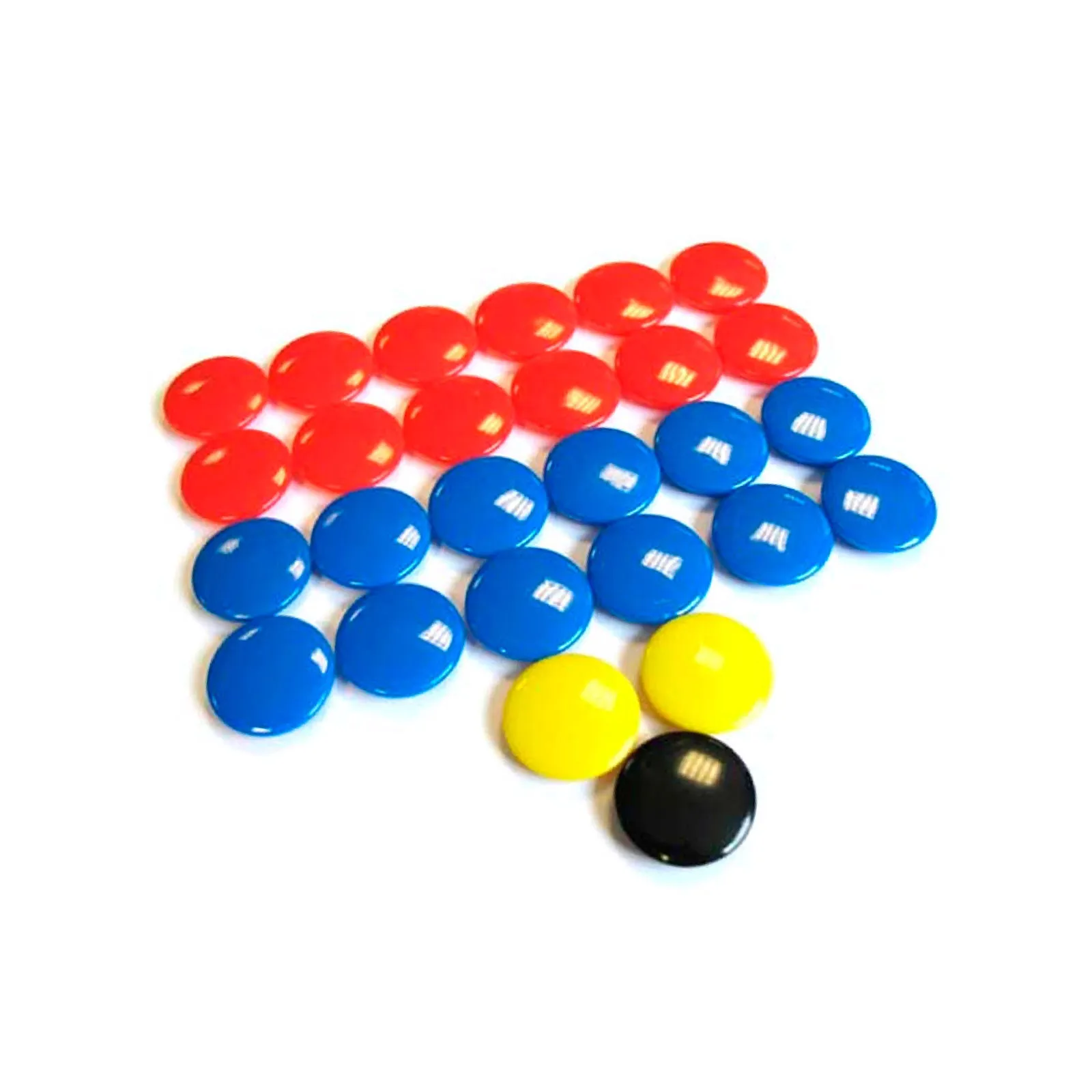 Zastor 27 fichas magnéticas 20 mm