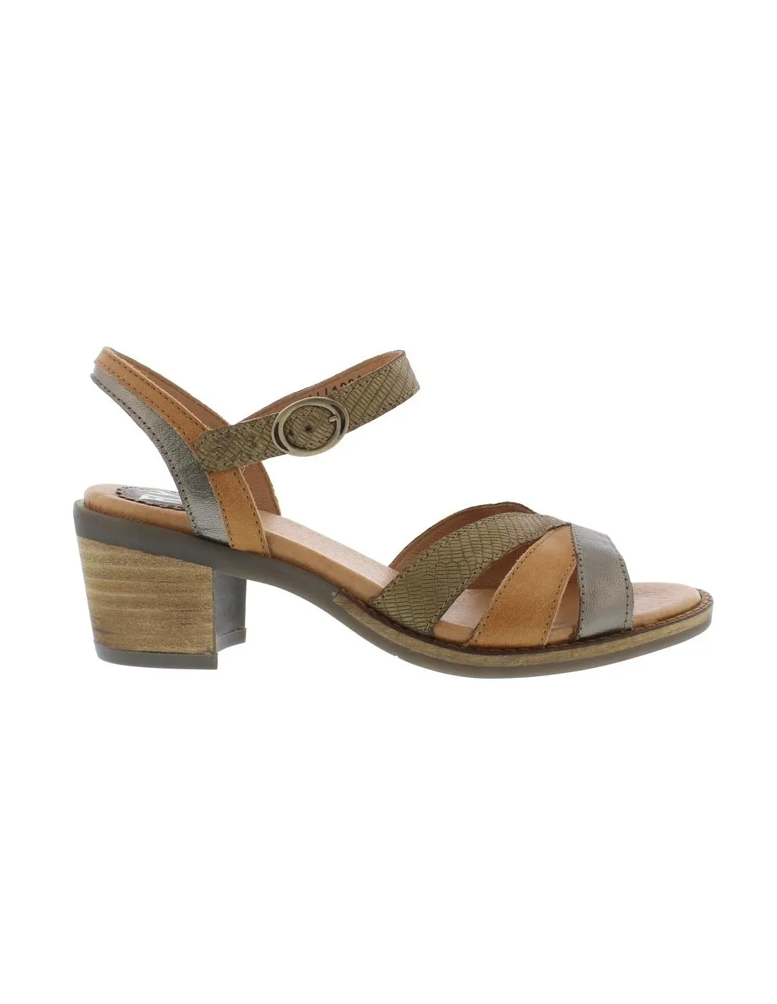 ZEUS 441, SANDALIA de tacón FLY LONDON