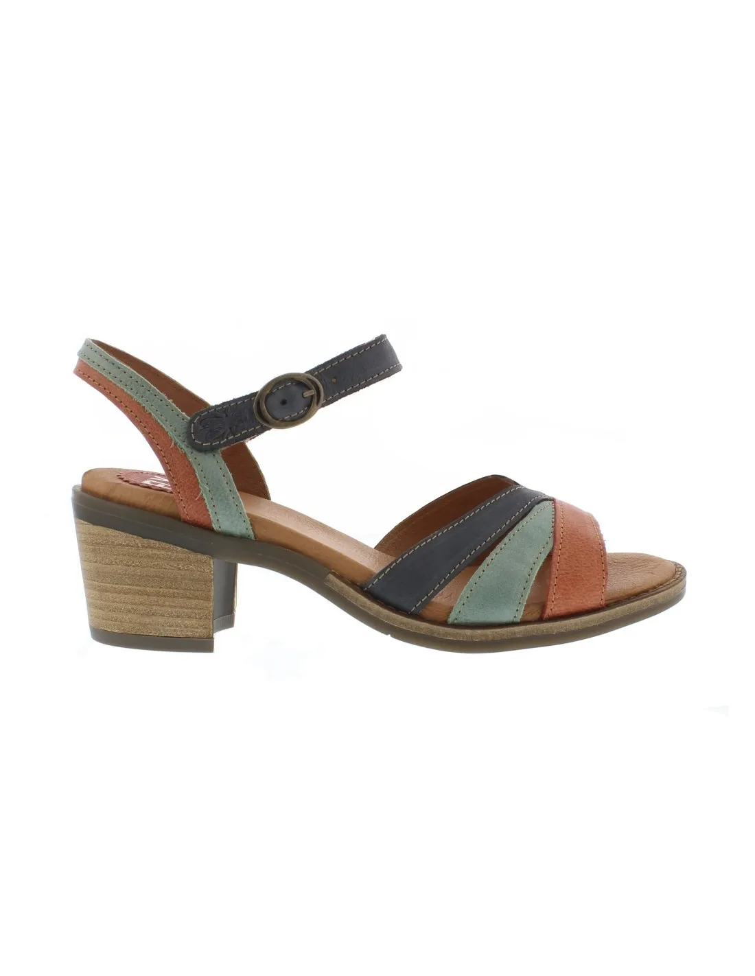 ZEUS 441, SANDALIA de tacón FLY LONDON